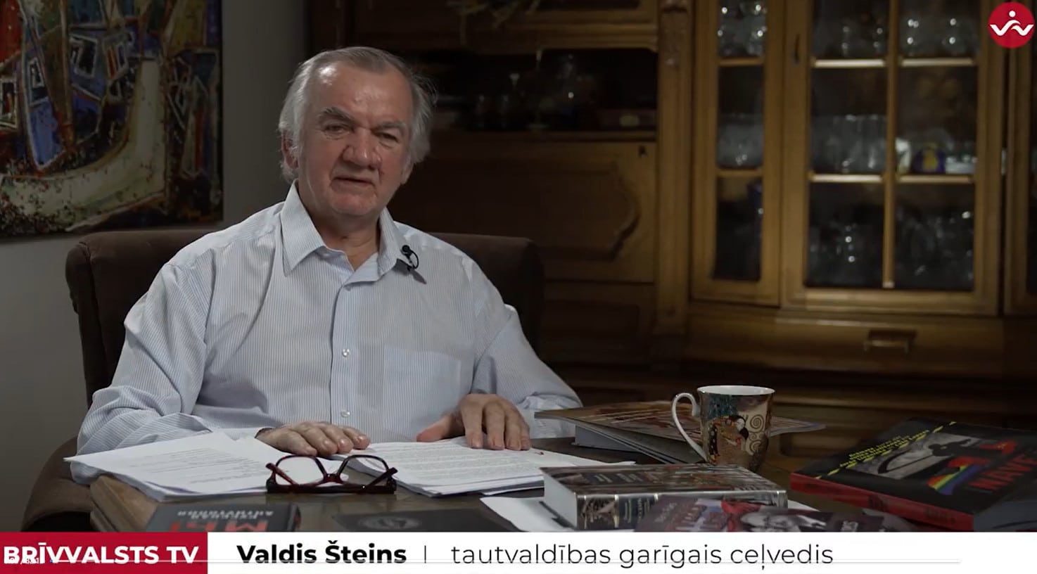 tautvaldības garīgais ceļvedis Valdis Šteins.