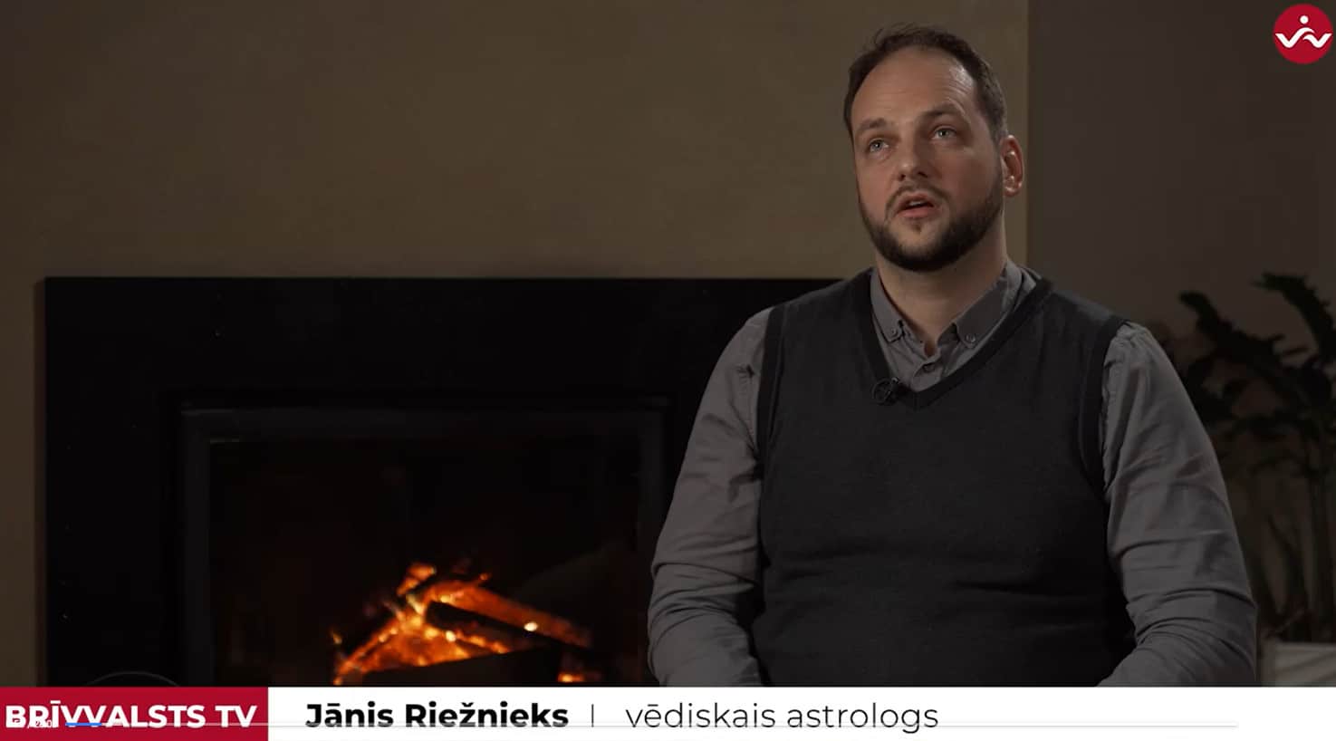 Vēdiskais astrologs Jānis Riežnieks.