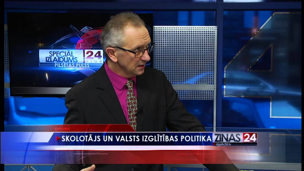 2014.12.11. Latvijas Nacionālās skolotāju savienības priekšsēdētājs Edgars Kramiņš.  Skolotājs un valsts izglītības politika. 